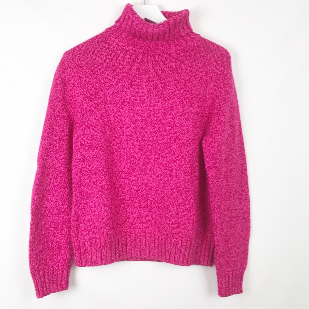 NWT LANDS END LONG SLEEVE TURTLENECK SWEATER MED
